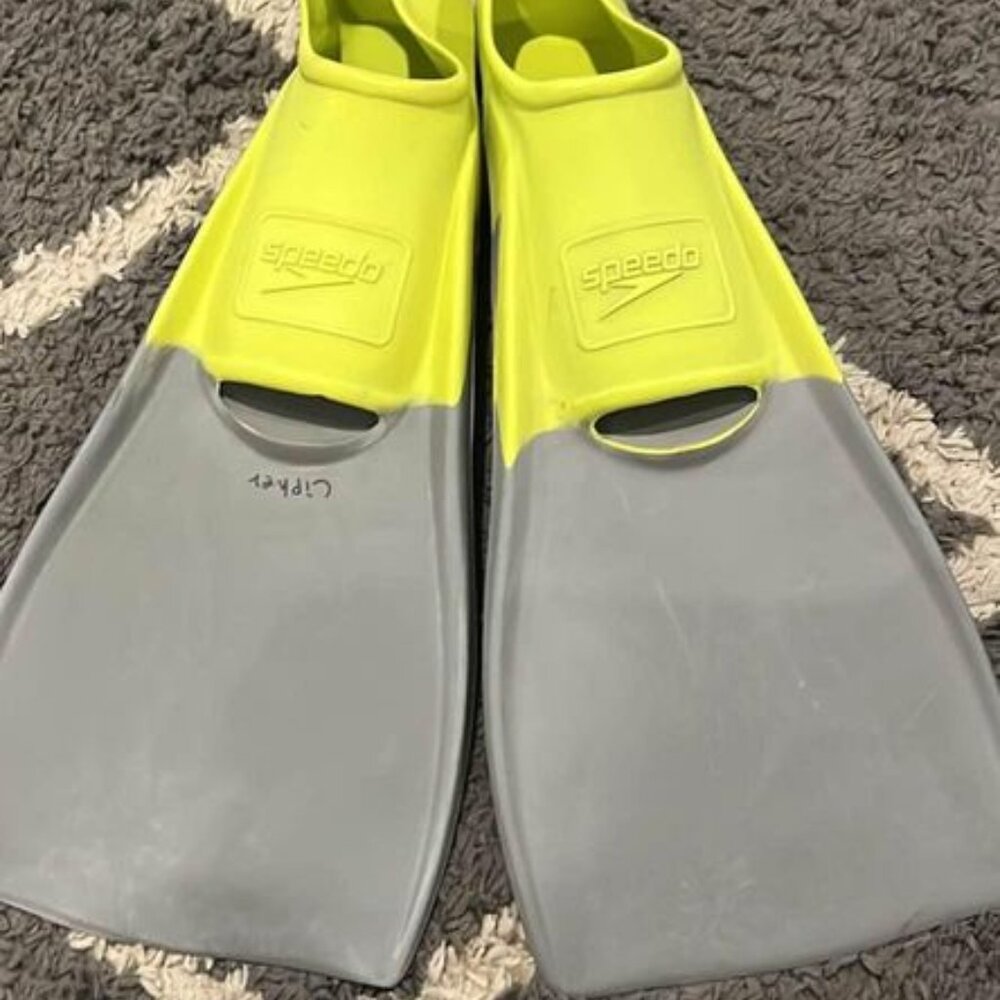 speedo Trialon Rubber Swim Fins